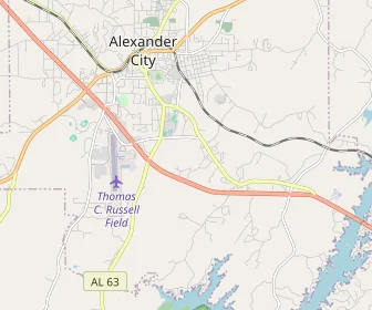 Area schools map